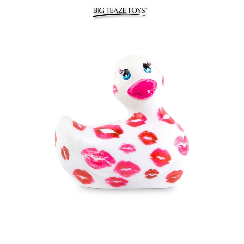 Mini canard vibrant Romance blanc et rose Mini canard vibrant Romance blanc et rose