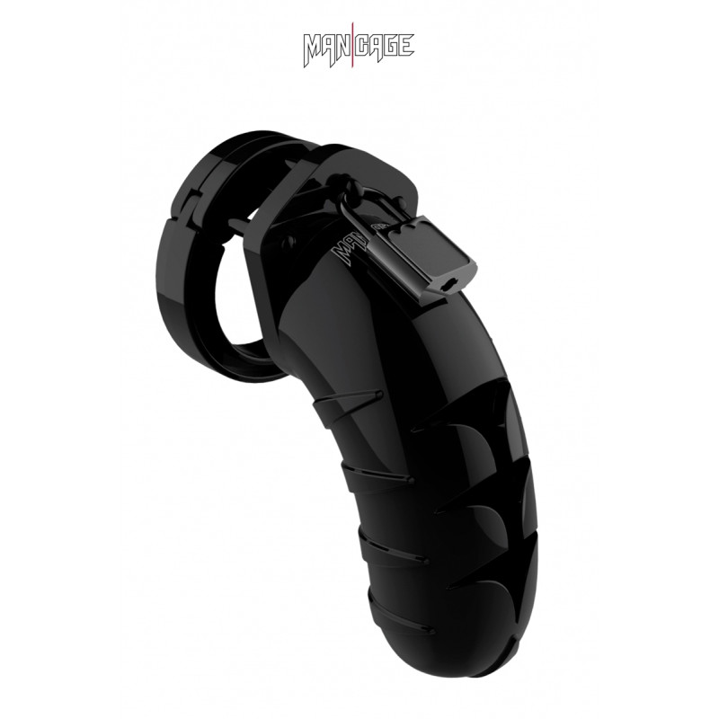 Cage de chasteté 11,5cm ManCage 04 noir Cage de chasteté 11,5cm ManCage 04 noir
