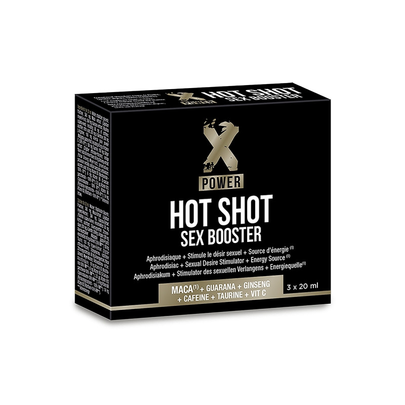 Hot Shot Sex Booster (3 x 20 ml) - XPOWER Hot Shot Sex Booster (3 x 20 ml) - XPOWER